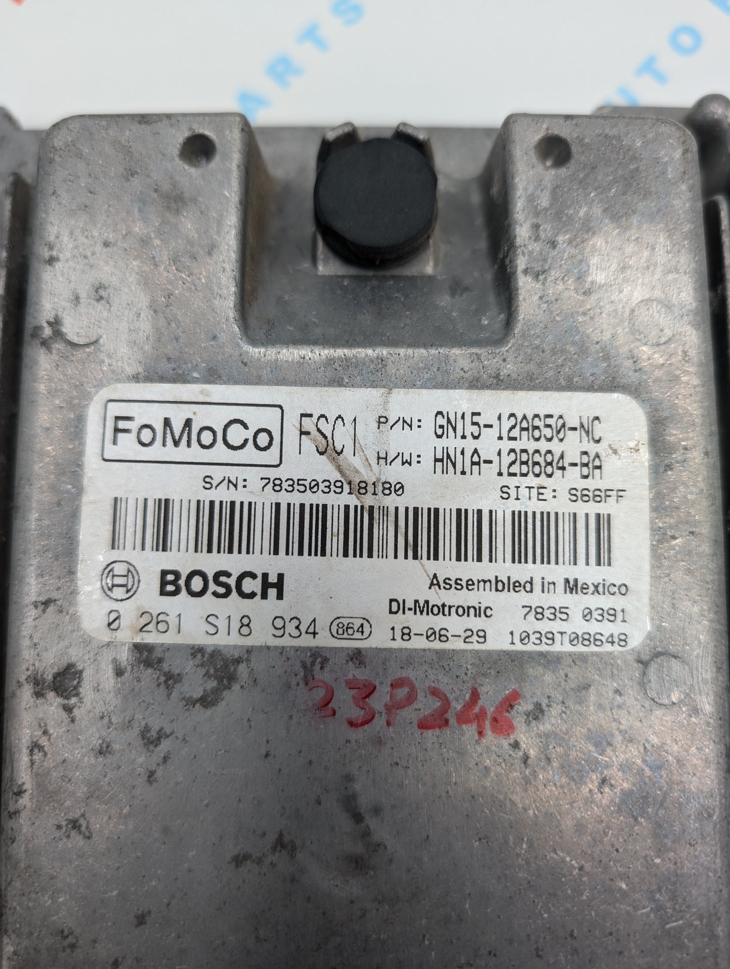 Used 2019 Ford EcoSport  FoMoCo GN15-12A650-NC ECU 0261S18934