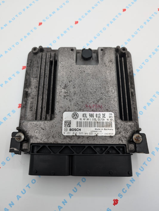 Used 2014 Volkswagen Passat Bosch EDC17C54 / 03L906012DE ECU 0281091926