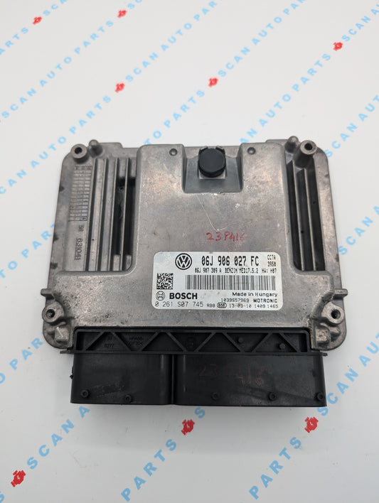 Used 2013 Volkswagen Tiguan Bosch MED17.5.2 / 06J906027FC ECU 0261S07745