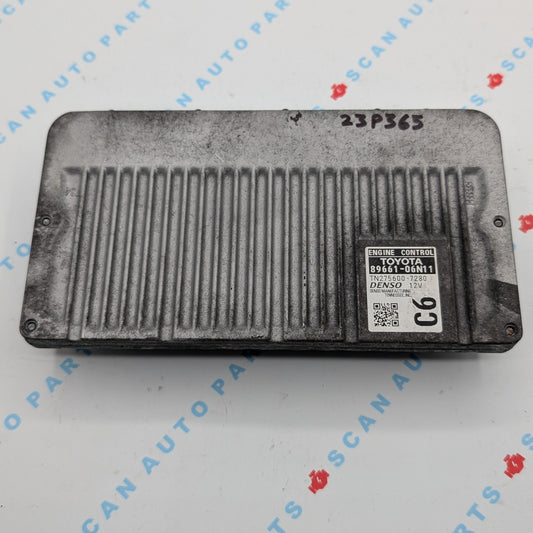 Used 2017 Toyota Camry Denso 89661-06N11 ECU TN275600-7280