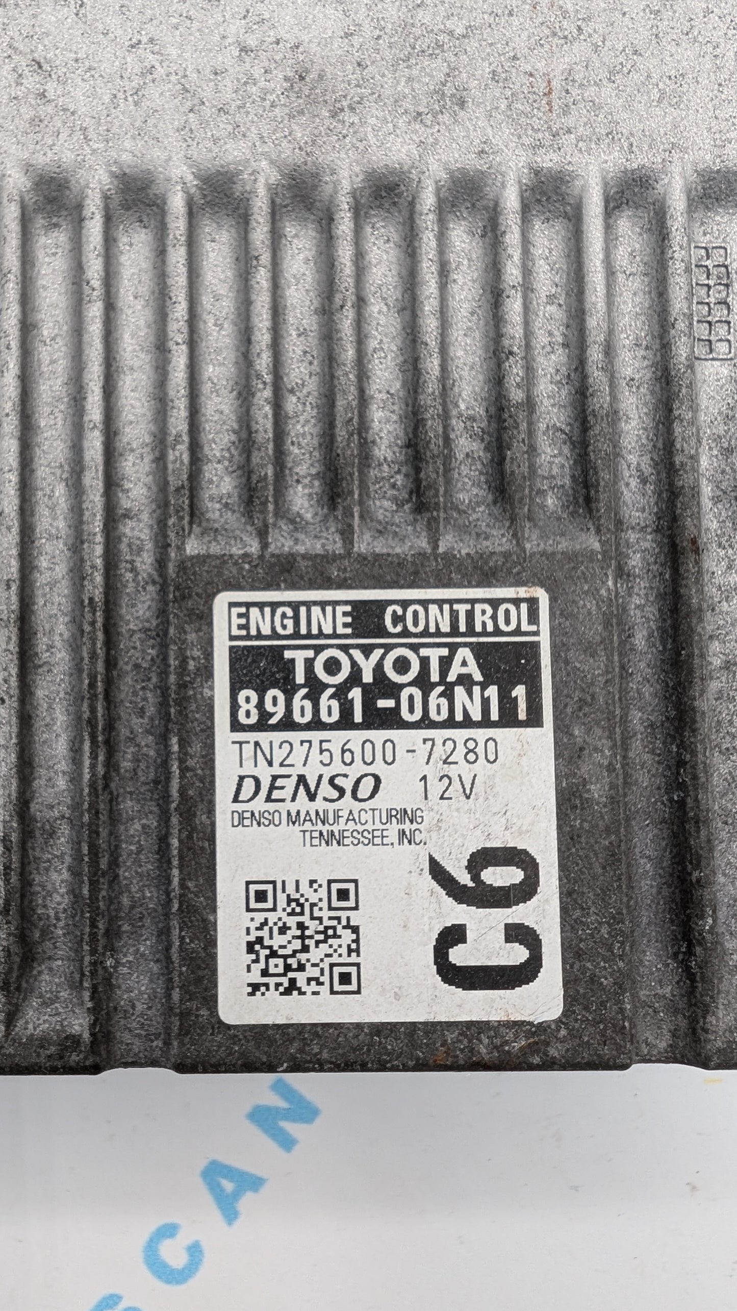 Used 2017 Toyota Camry Denso 89661-06N11 ECU TN275600-7280