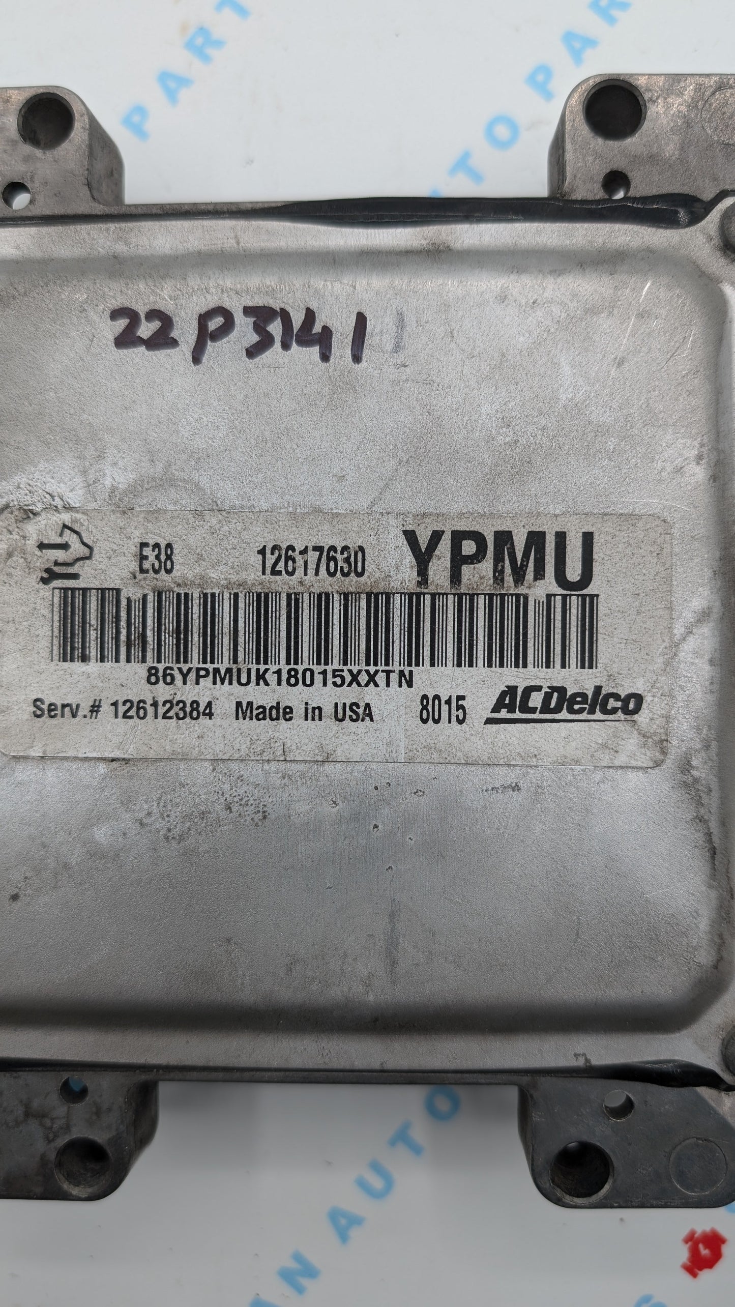 Used 2012 Chevrolet Silverado ACDelco E38 12617630 ECU 12612384