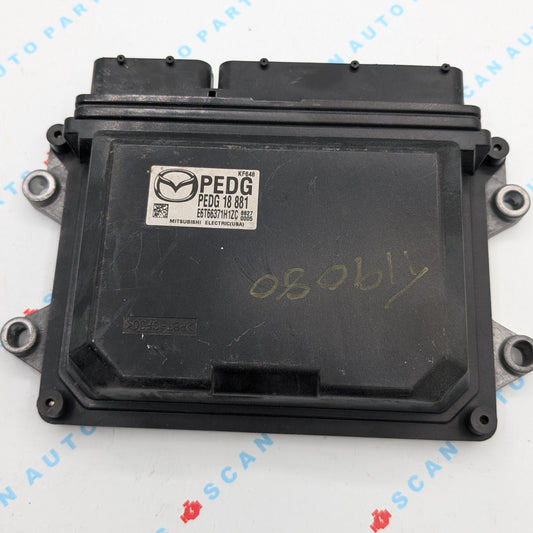 Used 2014 Mazda 3 Mitsubishi PEDG18881 ECU E6T66371H1ZC