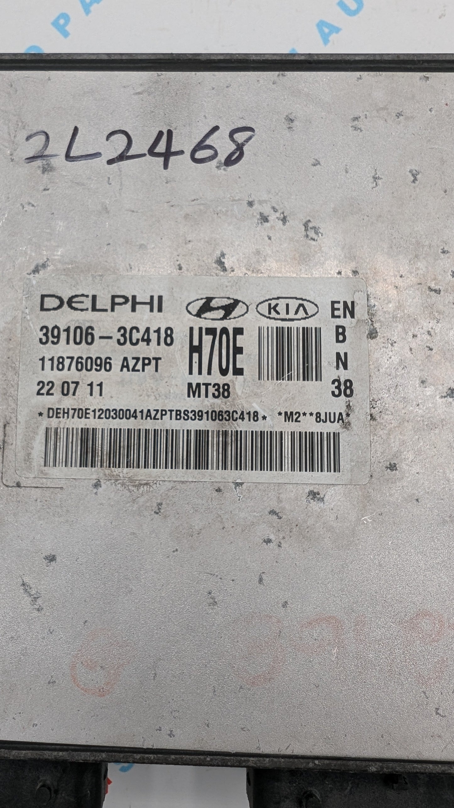 Used 2012 Hyundai Veracruz Delphi  ECU 39106-3C418 / 391063C418