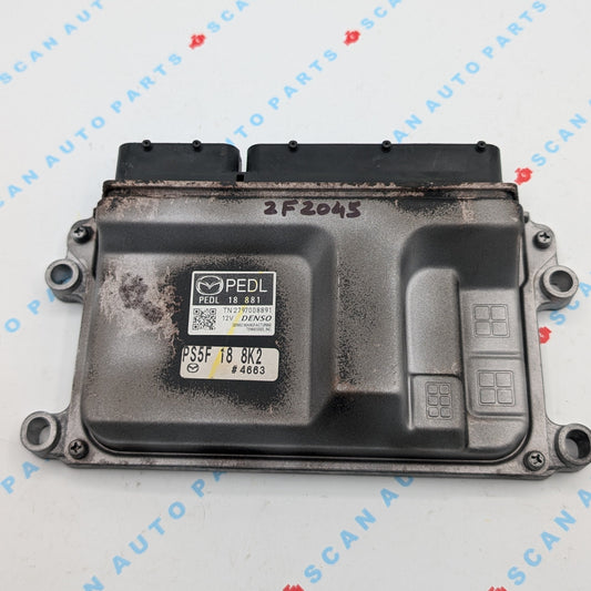 Used 2016 Mazda 3 DENSO PEDL18881 ECU TN27970088
