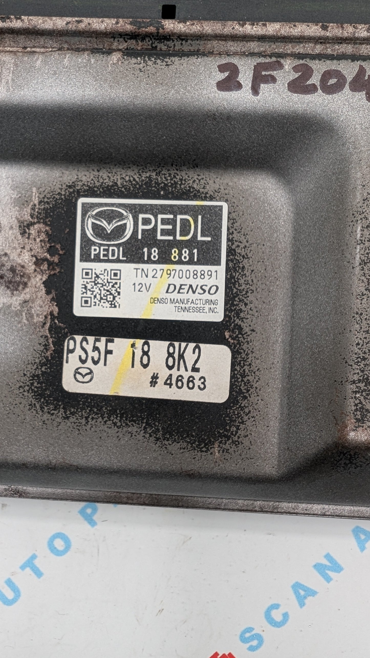 Used 2016 Mazda 3 DENSO PEDL18881 ECU TN27970088