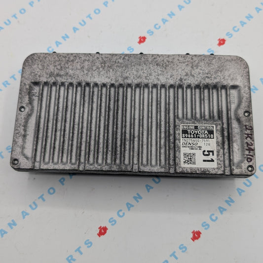 Used 2016 Toyota RAV4 DENSO 89661-0R510 ECU TN275600-7591