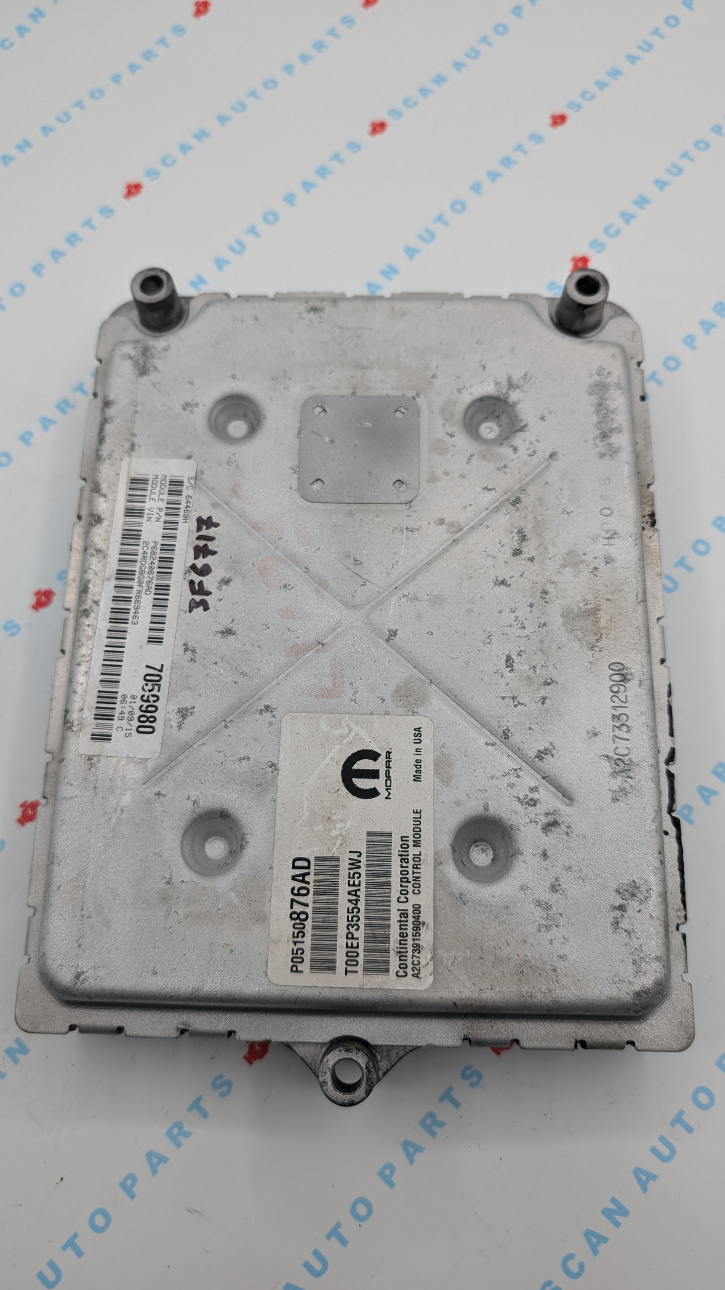 Used 2015 Dodge Caravan Continental  P05150876AD ECU A2C7391590400