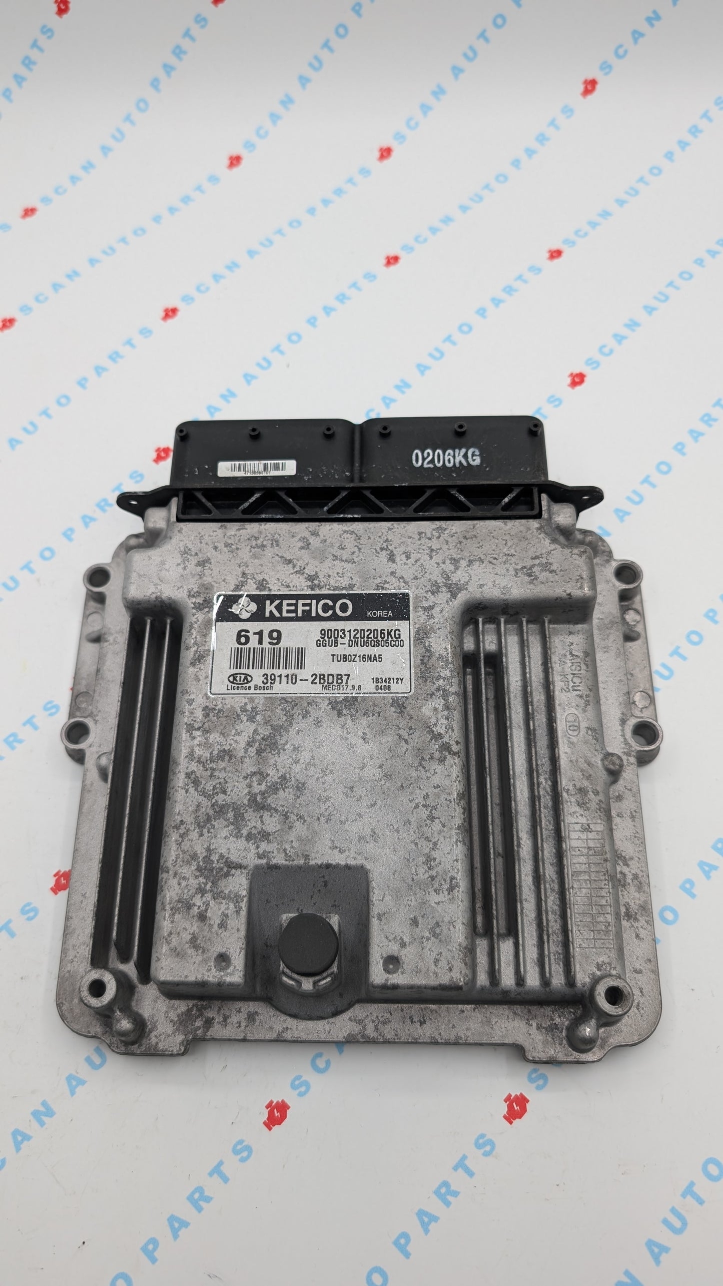 Used 2013 Kia Rio KEFICO 39110-2BDB7 / MEDG17.9.8 ECU TUB0Z16NA5