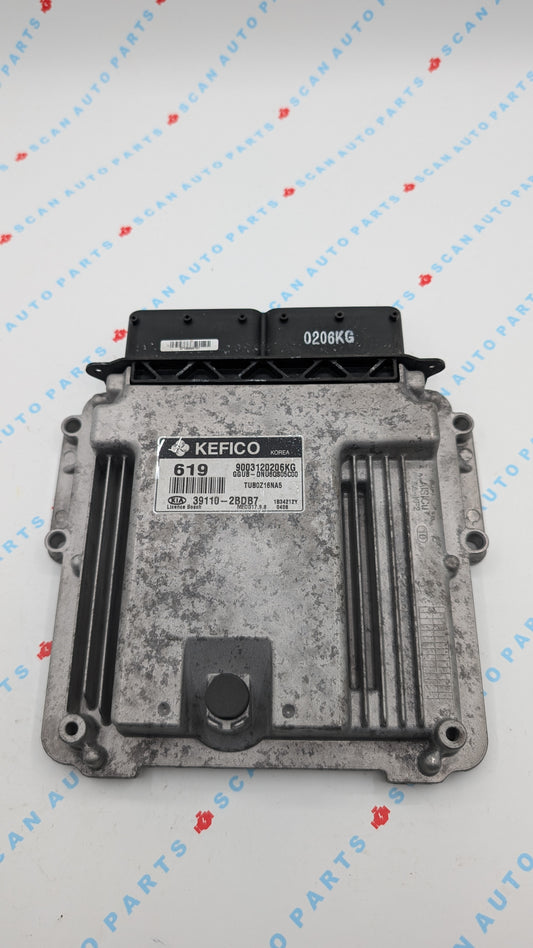 Used 2013 Kia Rio KEFICO 39110-2BDB7 / MEDG17.9.8 ECU TUB0Z16NA5
