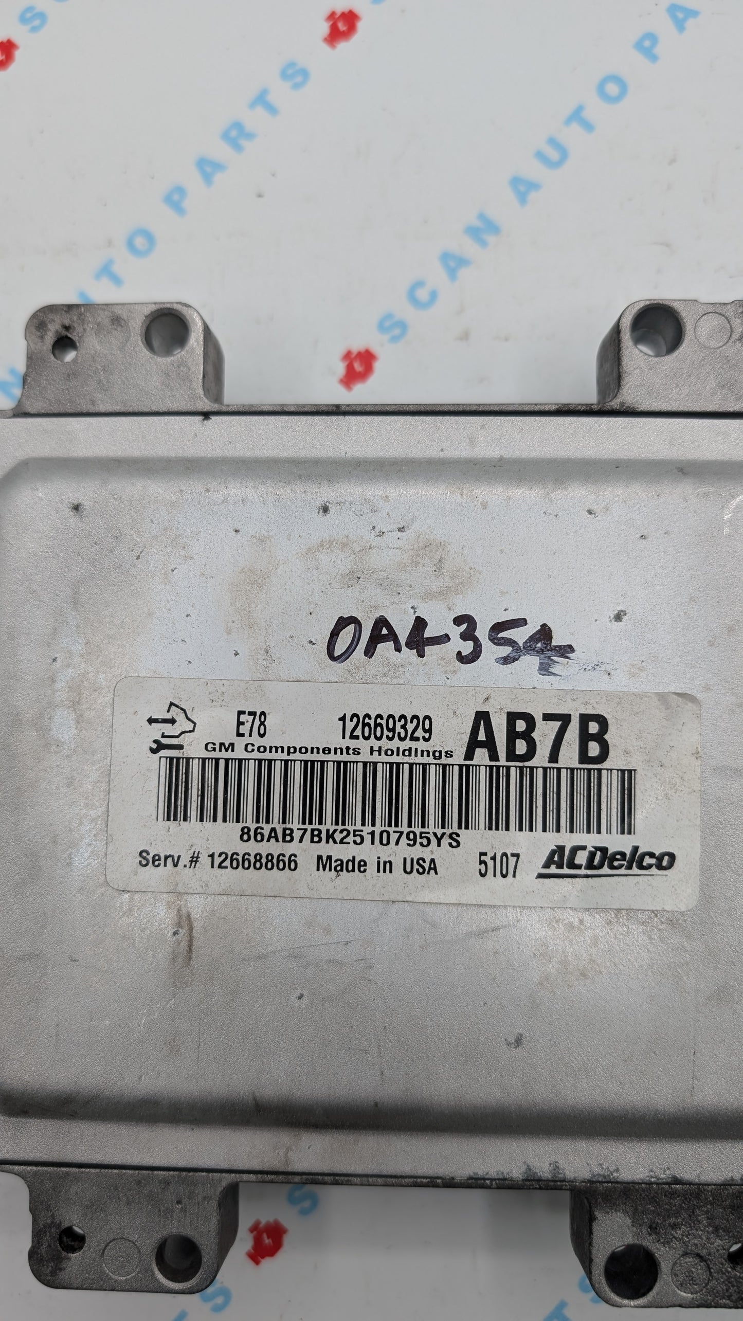 Used 2015 Chevrolet Sonic ACDelco E78 12669329 AB7B ECU 12668866