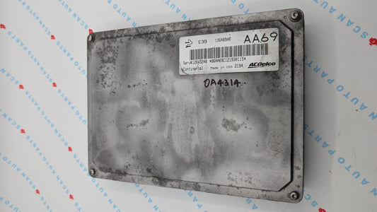 Used 2012 Buick Enclave ACDelco E39 12648906 ECU 12643248