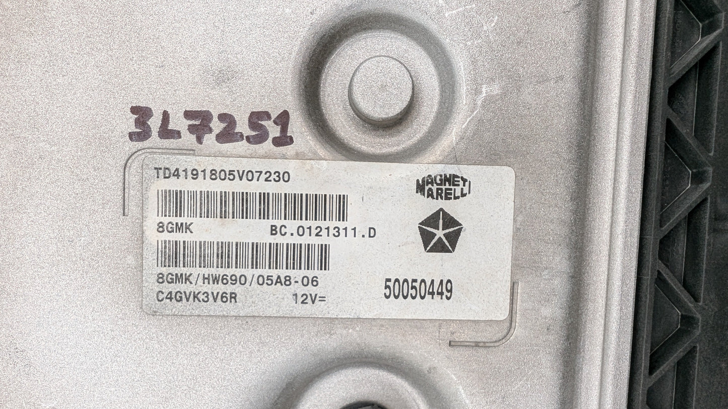 Used 2015 Jeep Renegade Continental  8GMK ECU 50050449