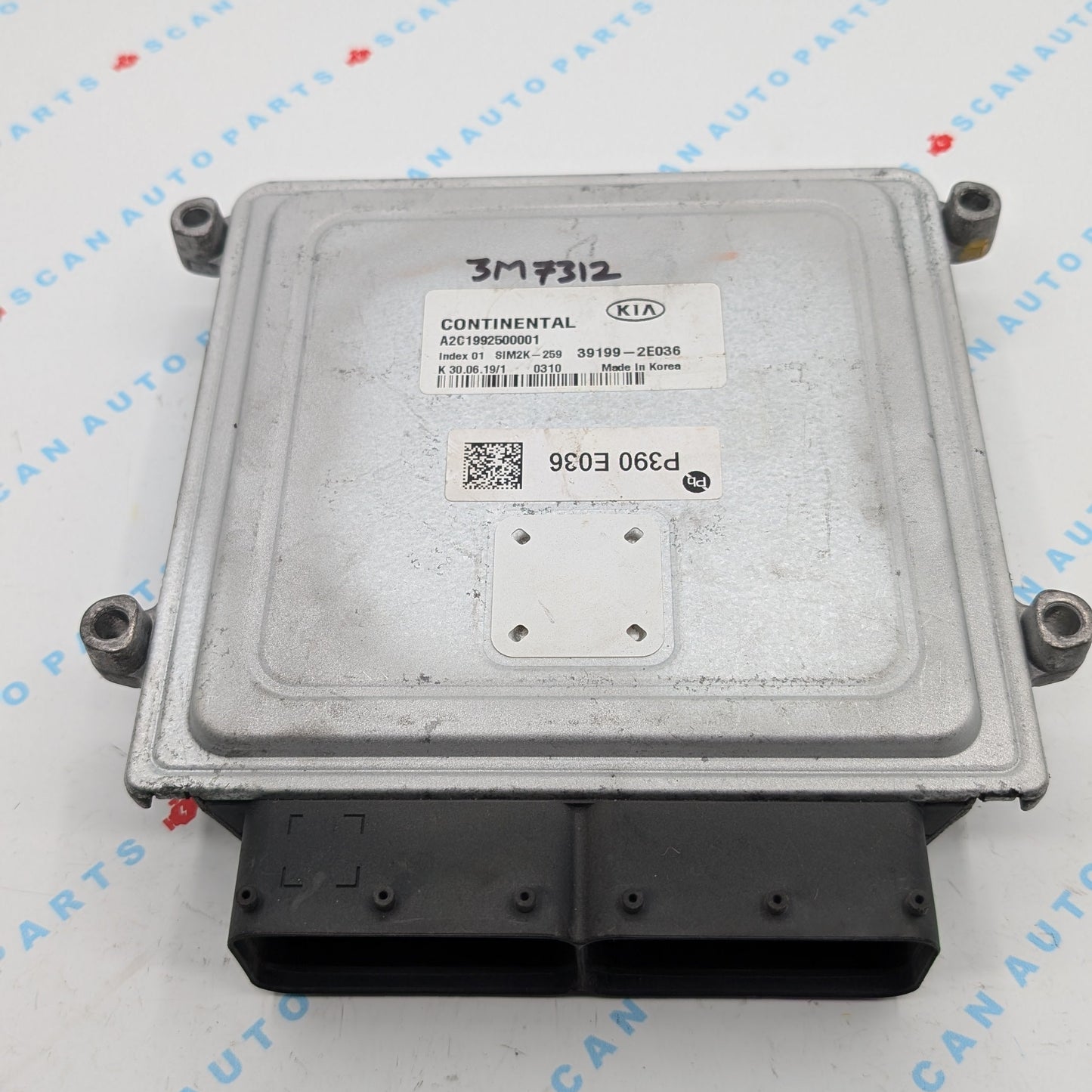 Used 2020 Kia Forte Continental  SIM2K-259 ECU 39199-2E036