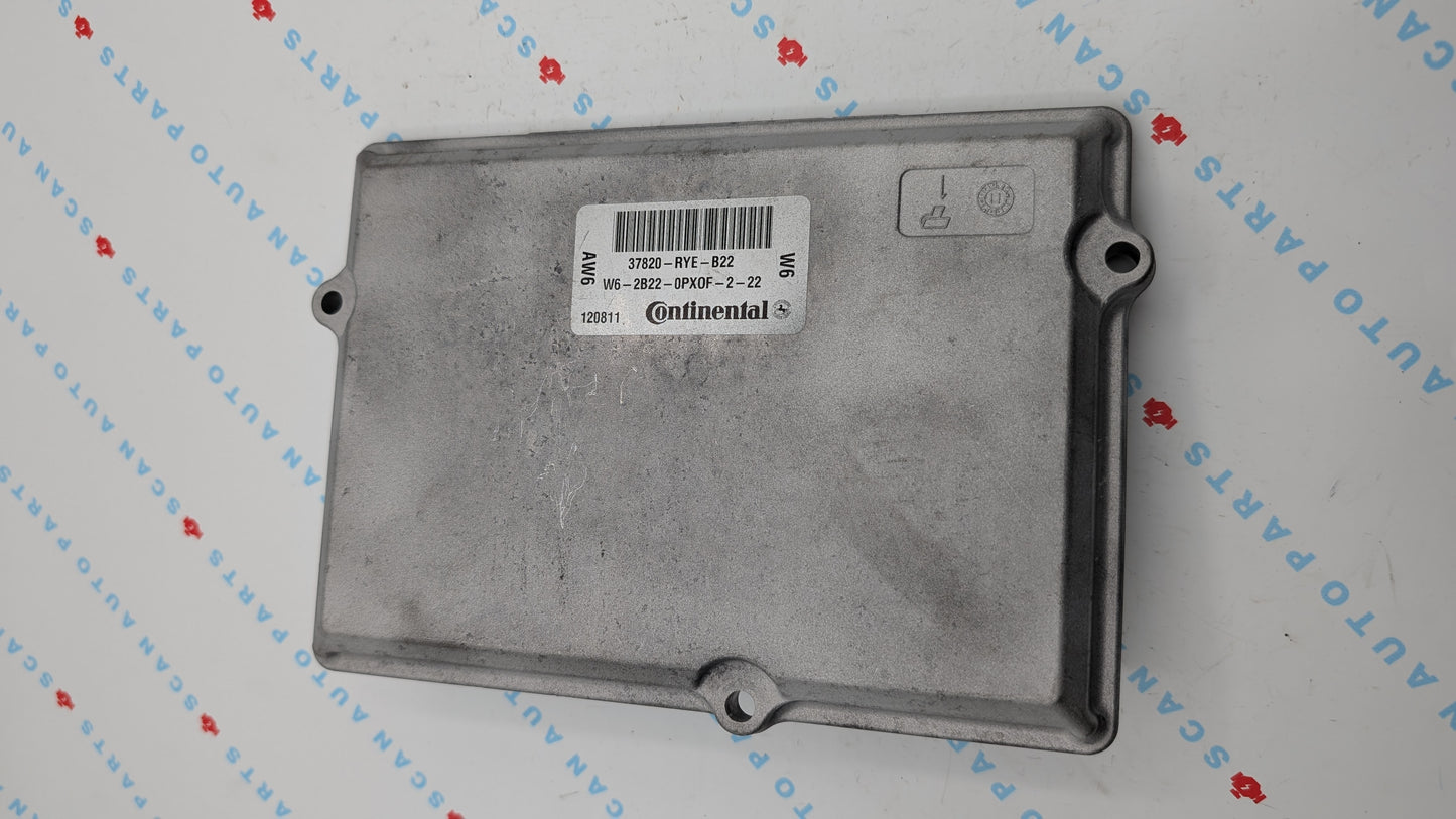Used 2012 Acura MDX Continental 37820RYEB22 ECU 37820-RYE-B22