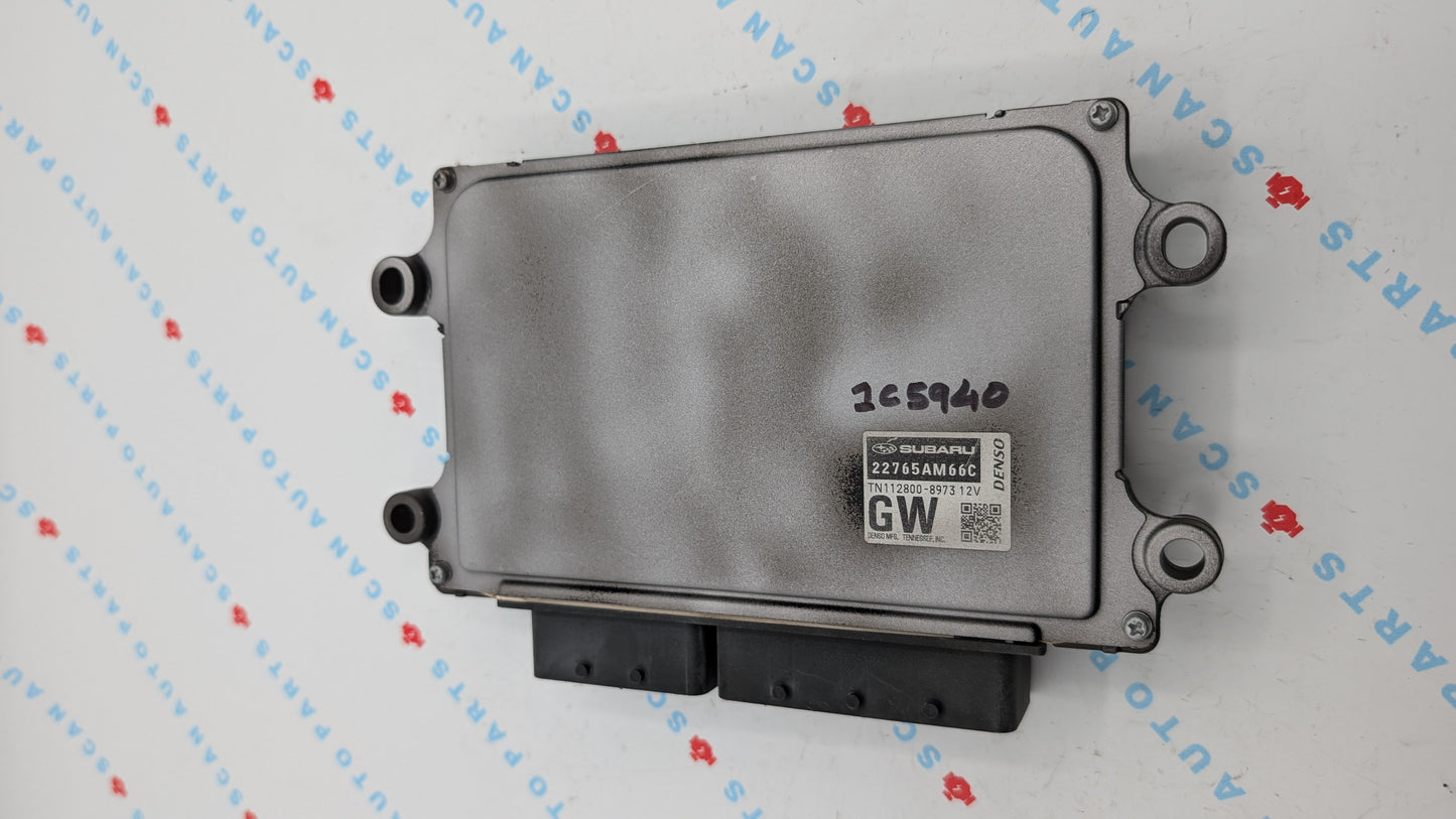 Used 2019 Subaru Impreza DENSO 22765AM66C ECU TN112800-8973