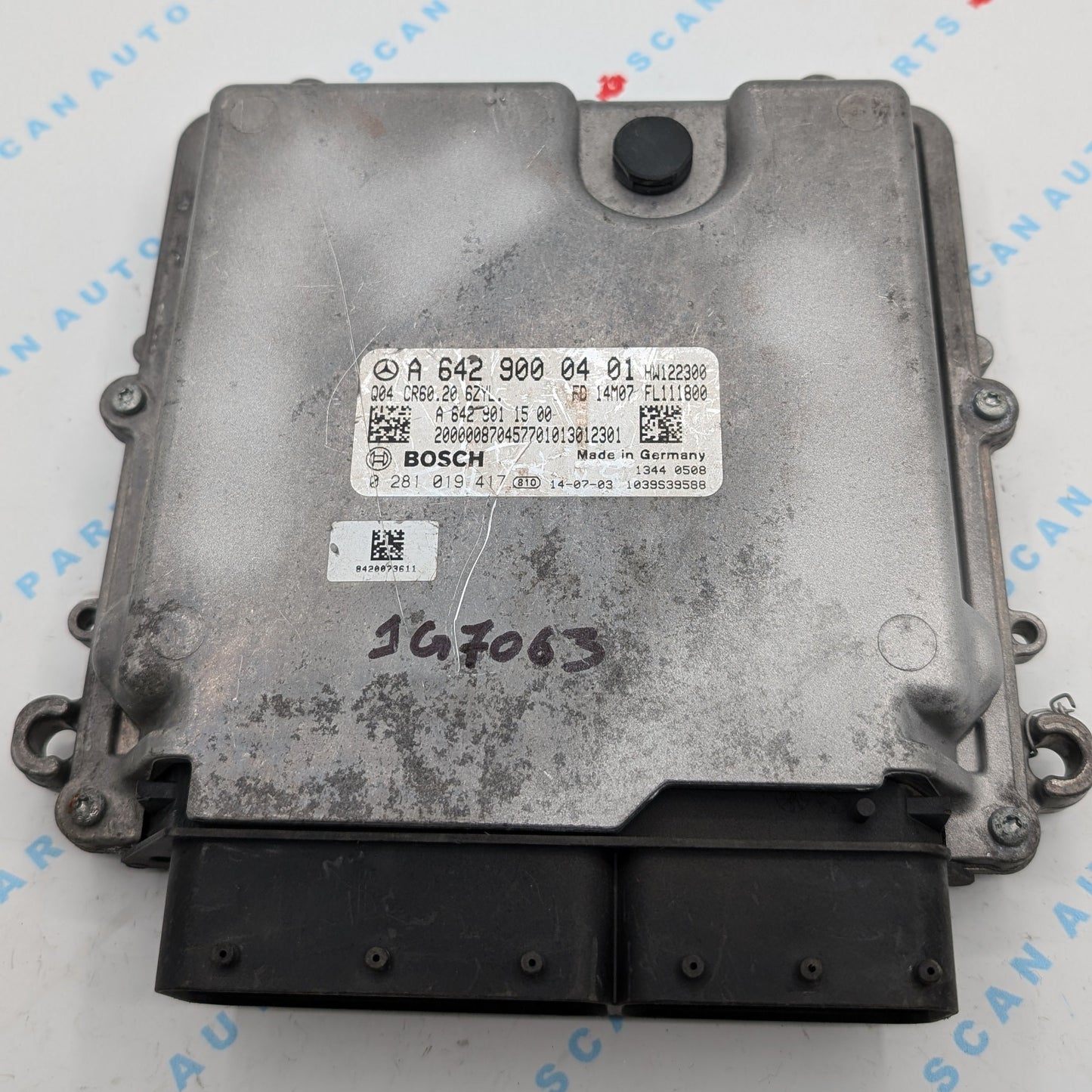 Used 2015 Mercedes-Benz ML350 Bosch A6429000401 ECU 0281019417