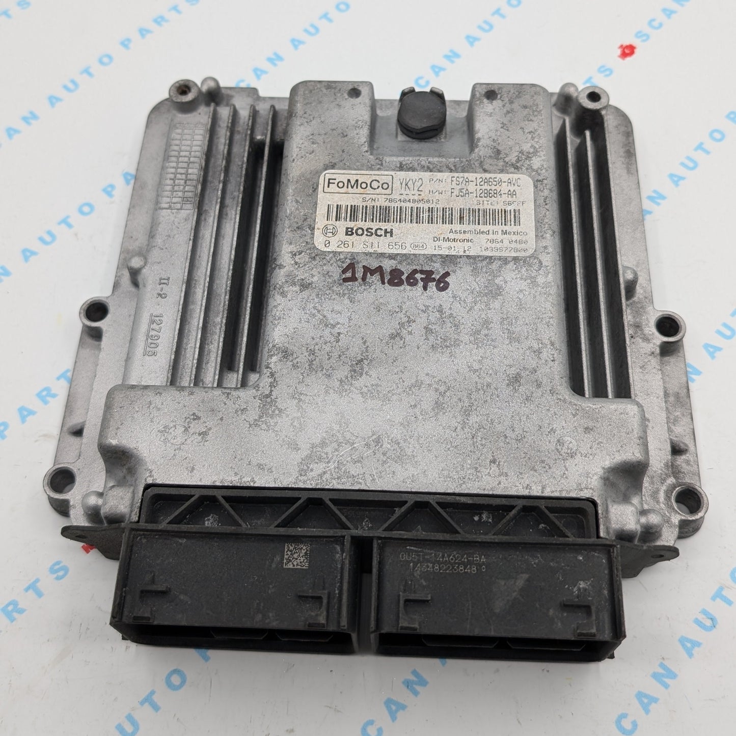 Used 2015 Ford Fusion Bosch FS7A-12A650-AVC ECU 0261S11656