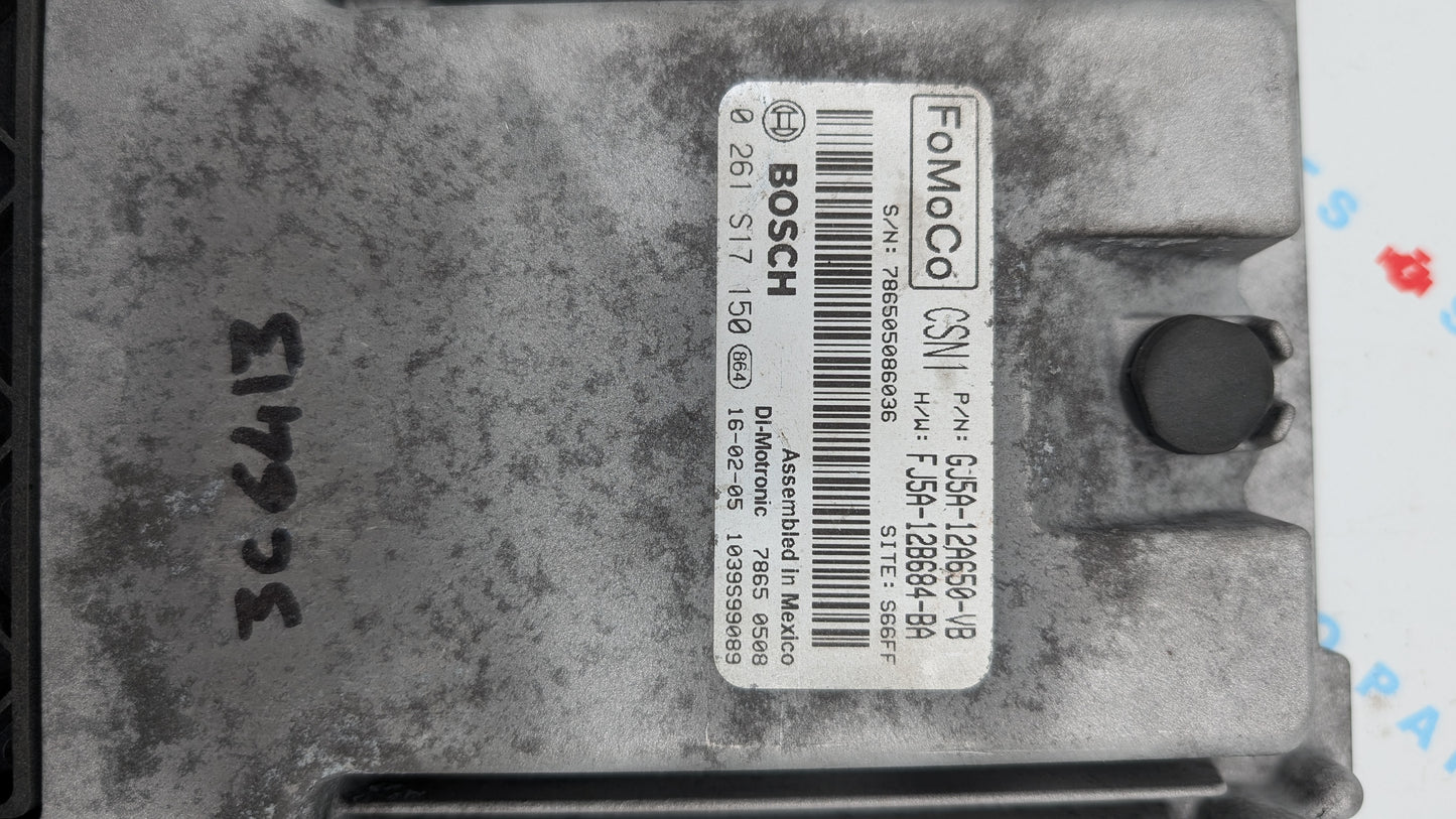 Used 2016 Ford Escape Bosch GJ5A-12A650-VB ECU 0261S17150