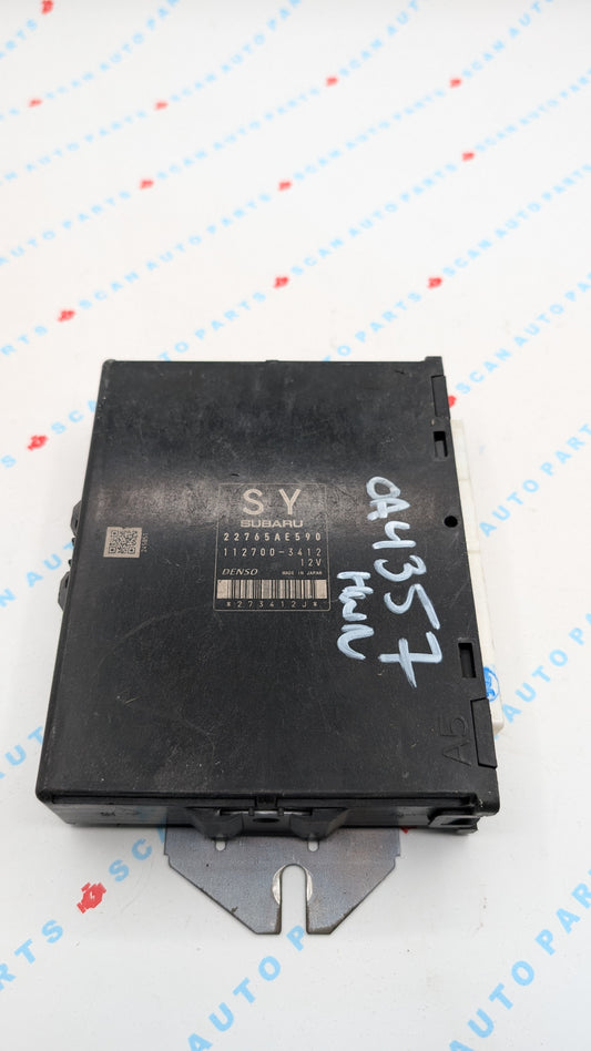 Used 2013 Subaru Forester DENSO 22765AE590 ECU 112700-3412
