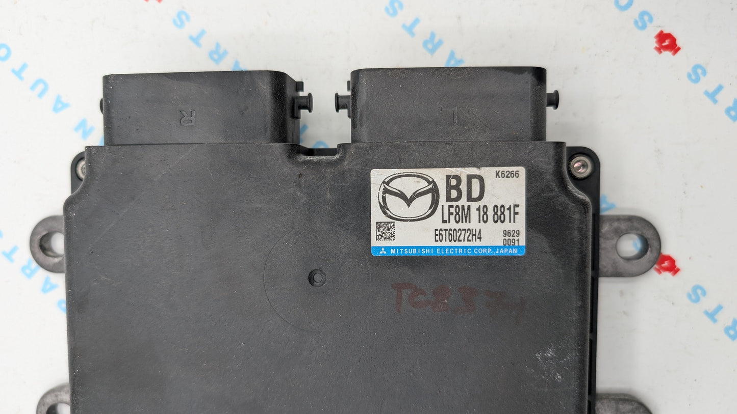 Used 2010 Mazda 3 Mitsubishi LF8M18881F ECU E6T60272H4