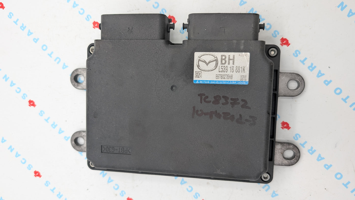Used 2010 Mazda 3 Mitsubishi L53918881K ECU E6T60276H8