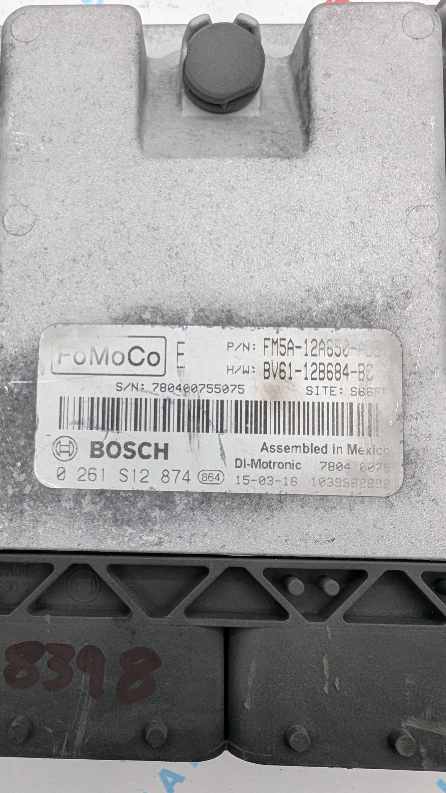 Used 2015 Ford Focus Bosch FM5A-12A650-ADB ECU 0261S12874