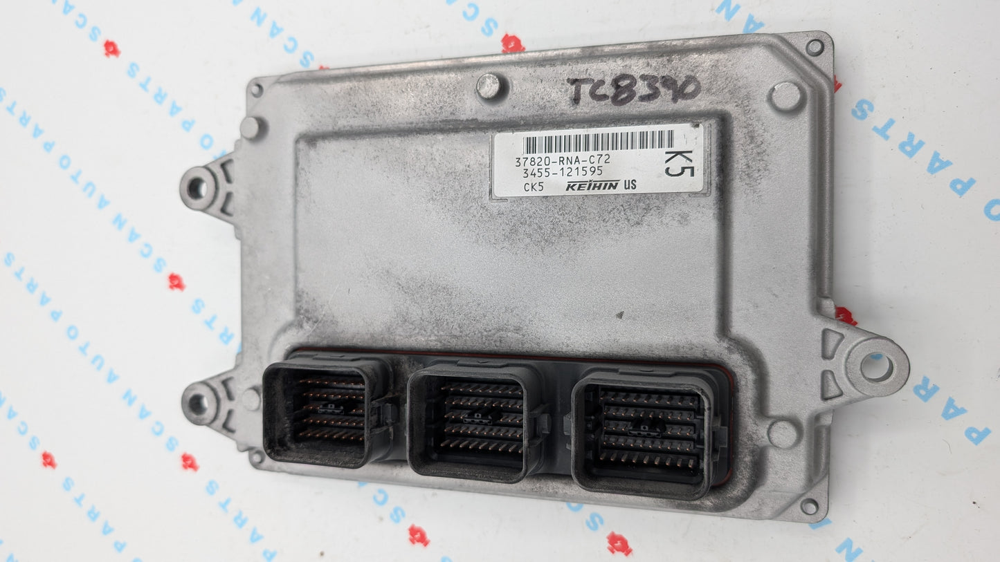 Used 2009 Honda Civic KEIHIN 37820RNAC72 ECU 37820-RNA-C72