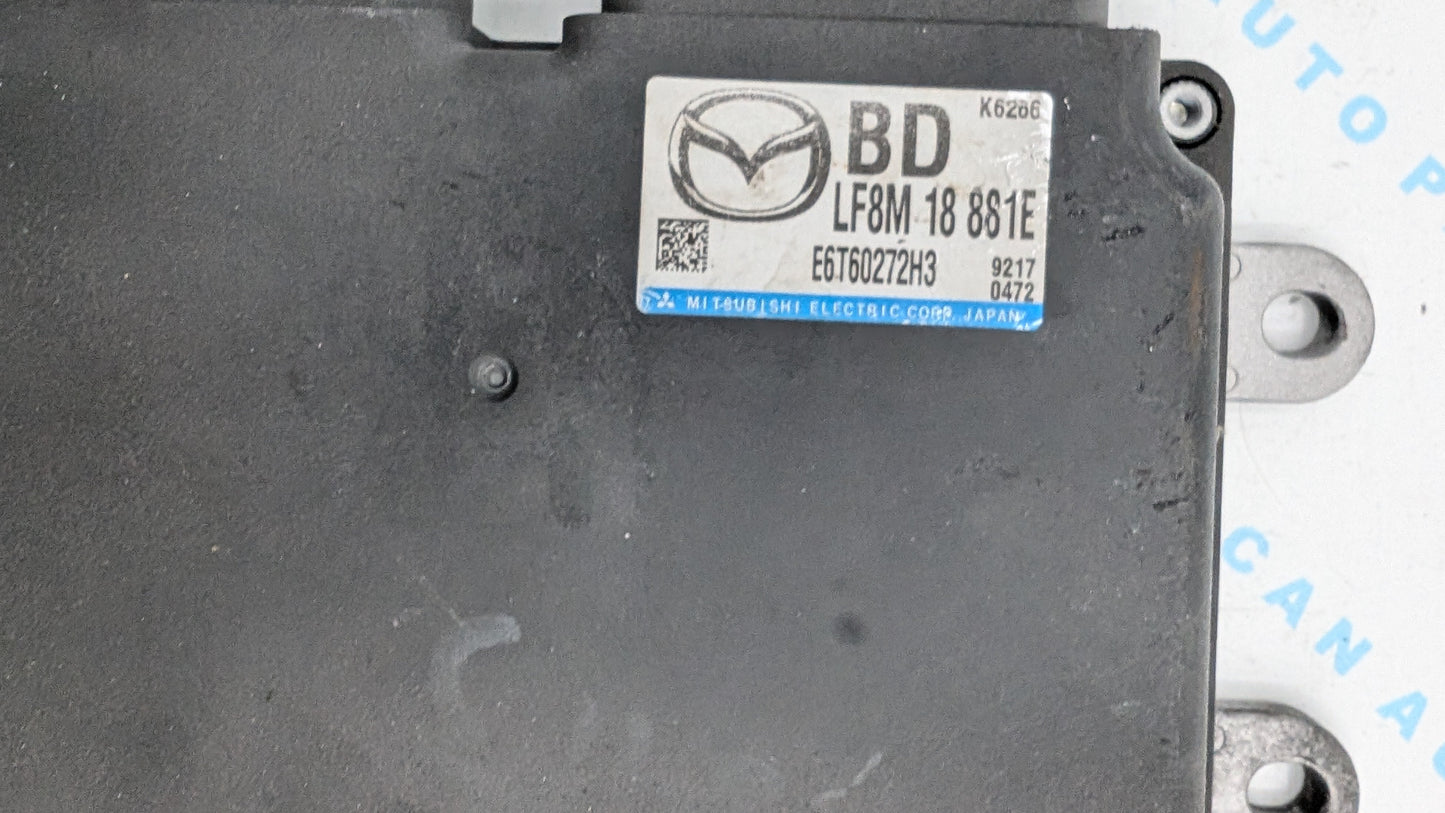 Used 2010 Mazda 3  Mitsubishi LF8M18881E ECU E6T60272H3
