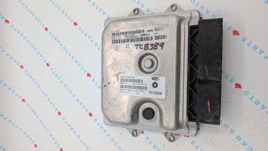 Used 2012 Fiat 500 Magnetic Marelli P05150604AB ECU P68083995AO