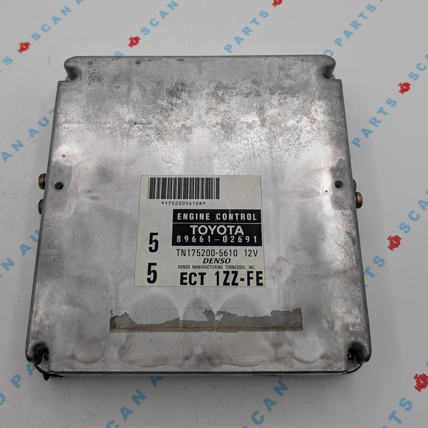 Used 2000 TOYOTA COROLLA DENSO 8966102691 ECU TN175200-5610