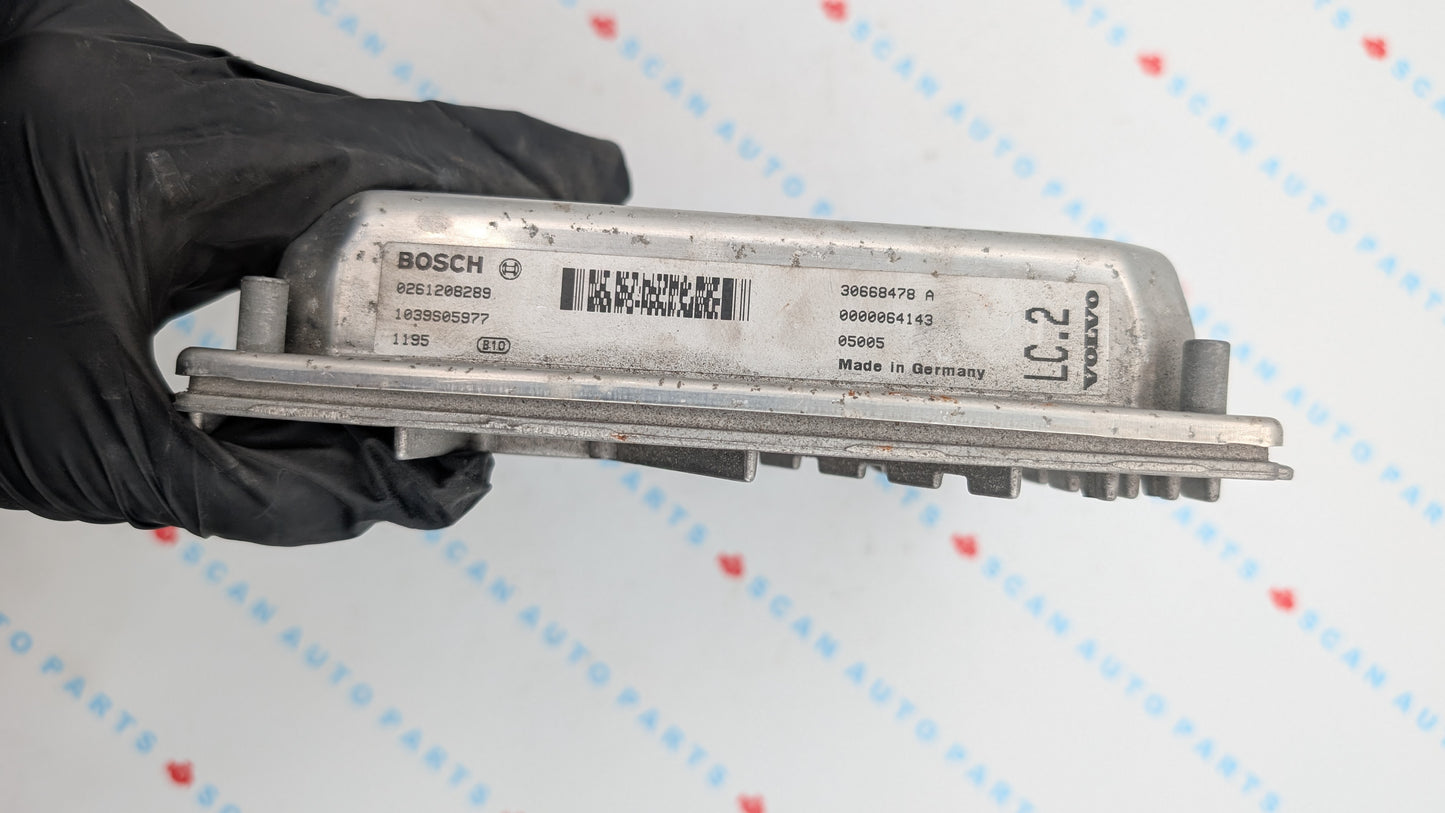 Used 2005 Volvo XC70 Bosch 0261208289 ECU 1039S05977 / 30668478A