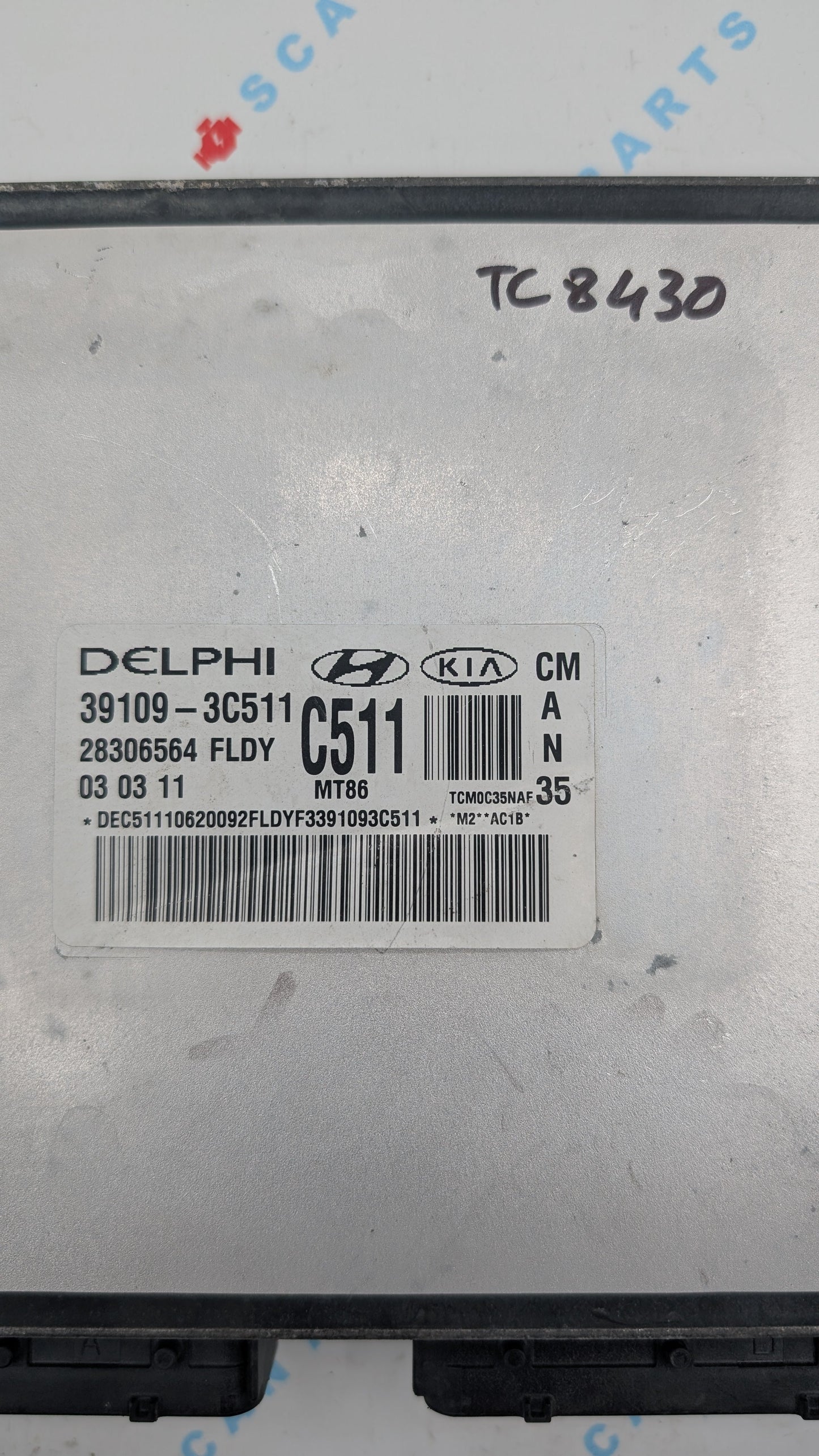 Used 2011 Hyundai Santa Fe Delphi 39109-3C511 ECU 28306564