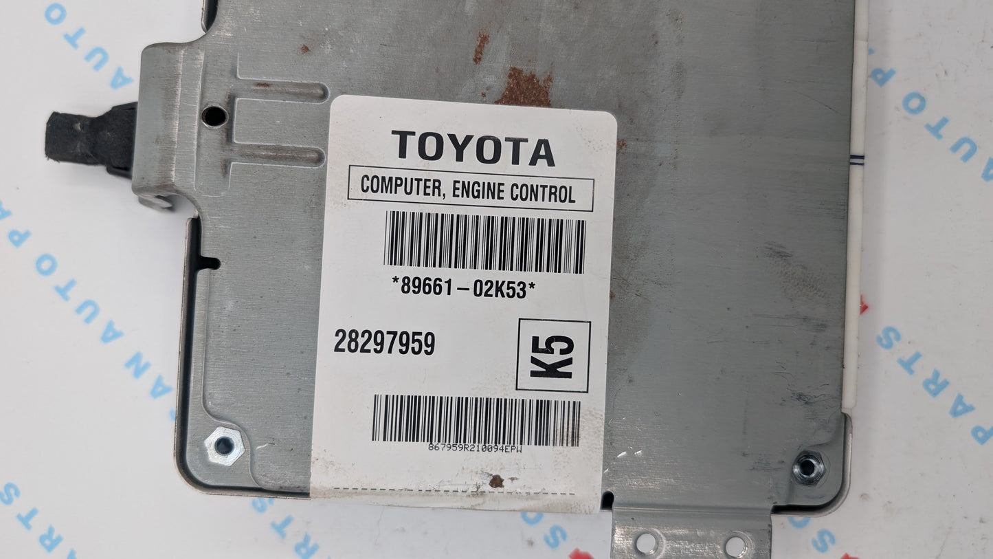 Used 2006 Toyota Corolla Delphi ECU 89661-02K53 / 28297959