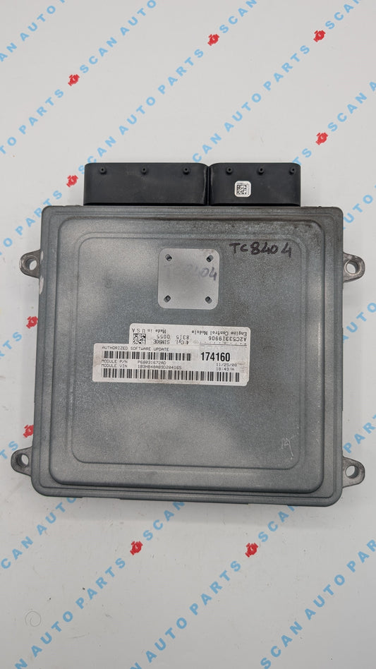 Used 2009 Dodge Caliber SIEMENS P68031672AD ECU A2C53319906