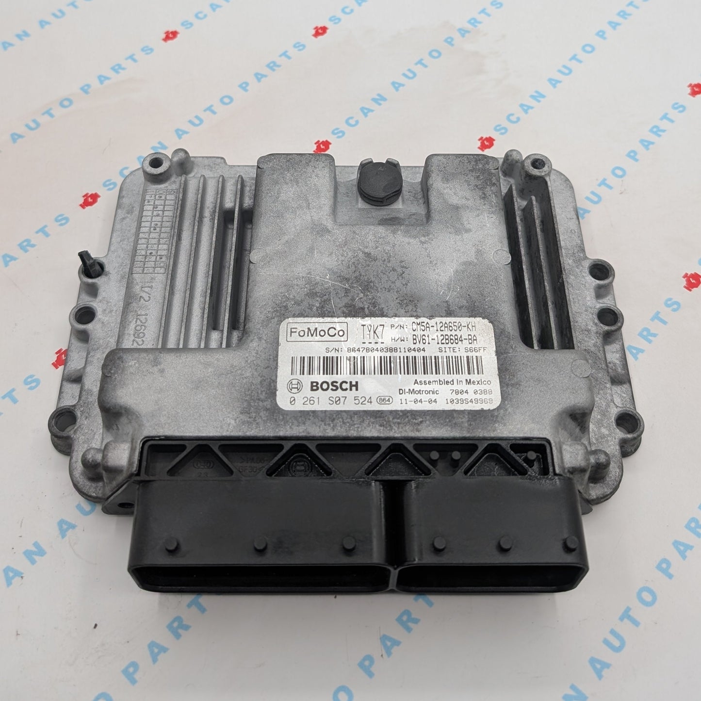 Used 2012 Ford Focus Bosch CM5A-12A650-KH ECU 0261S07524