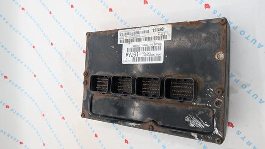 Used 2007 Dodge Caravan Chrysler P05187197AA ECU P05187656AC