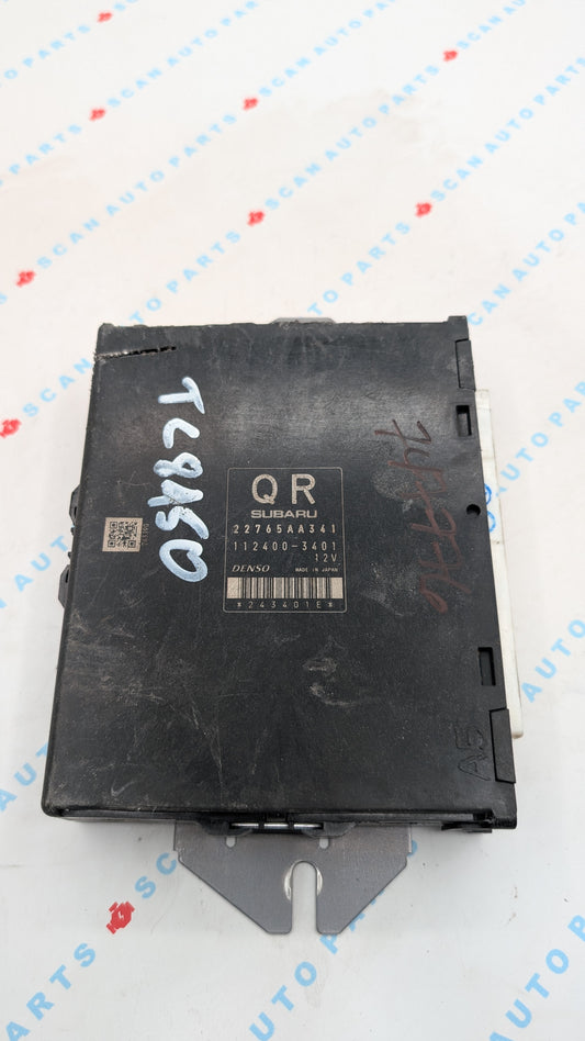 Used 2010 Subaru Forester Denso 22765AA341 ECU 112400-3401