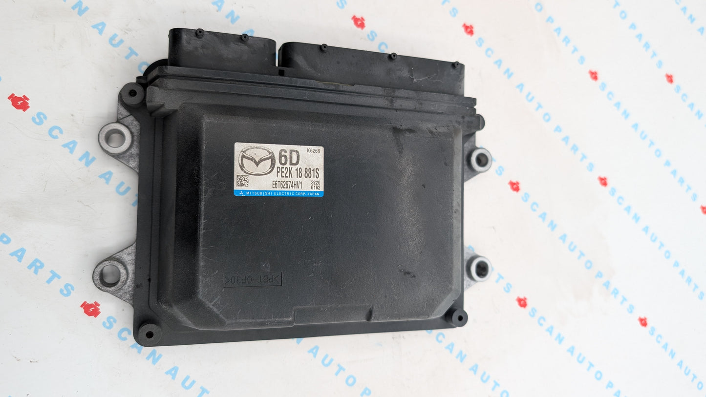 Used 2013 Mazda 3 Mitsubishi PE2K18881S ECU E6T62674HV1