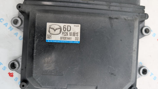 Used 2013 Mazda 3 Mitsubishi PE2K18881S ECU E6T62674HV1
