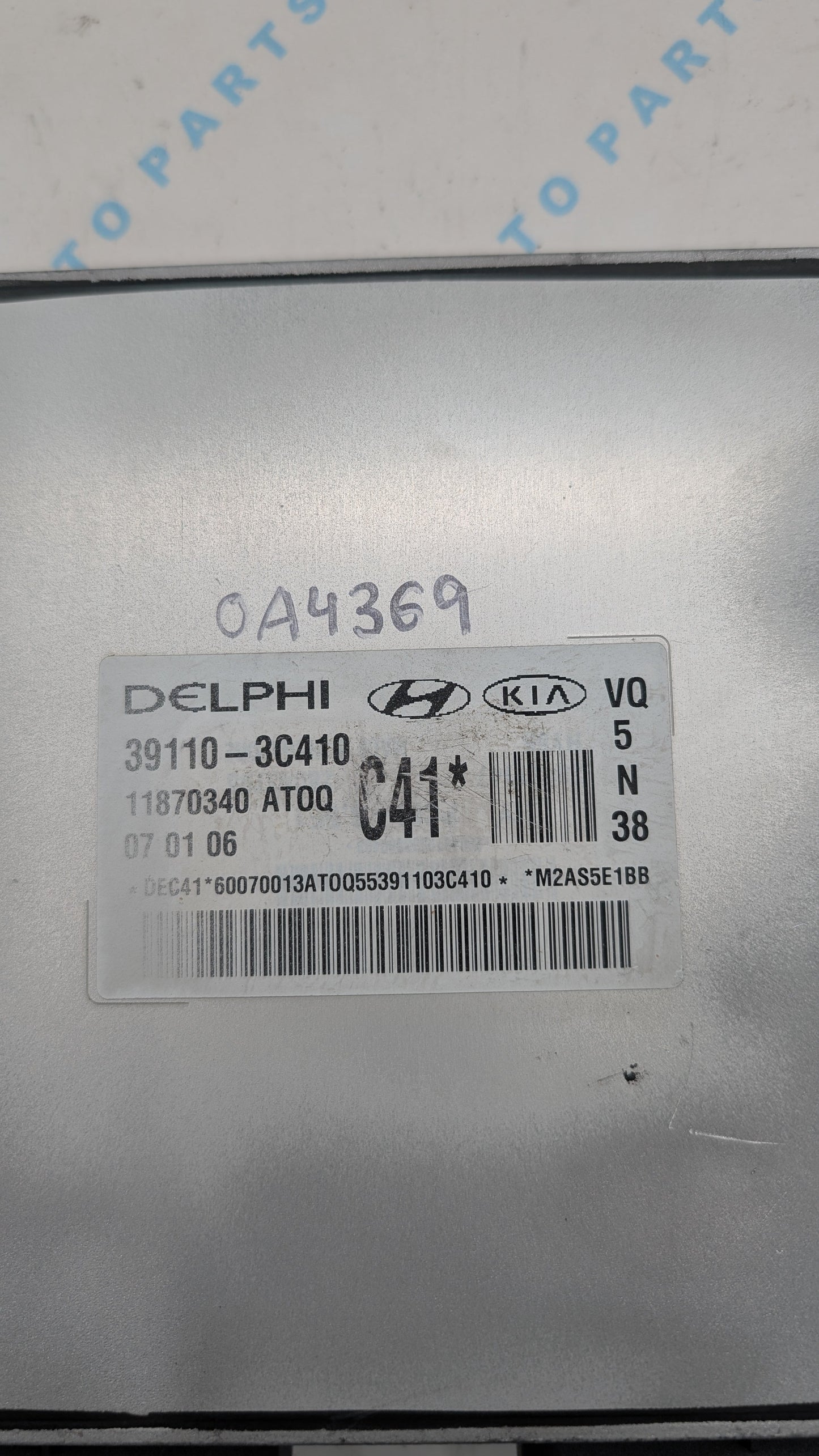 Used 2006 KIA SEDONA Delphi 39110-3C410 ECU 11870340 ATOQ