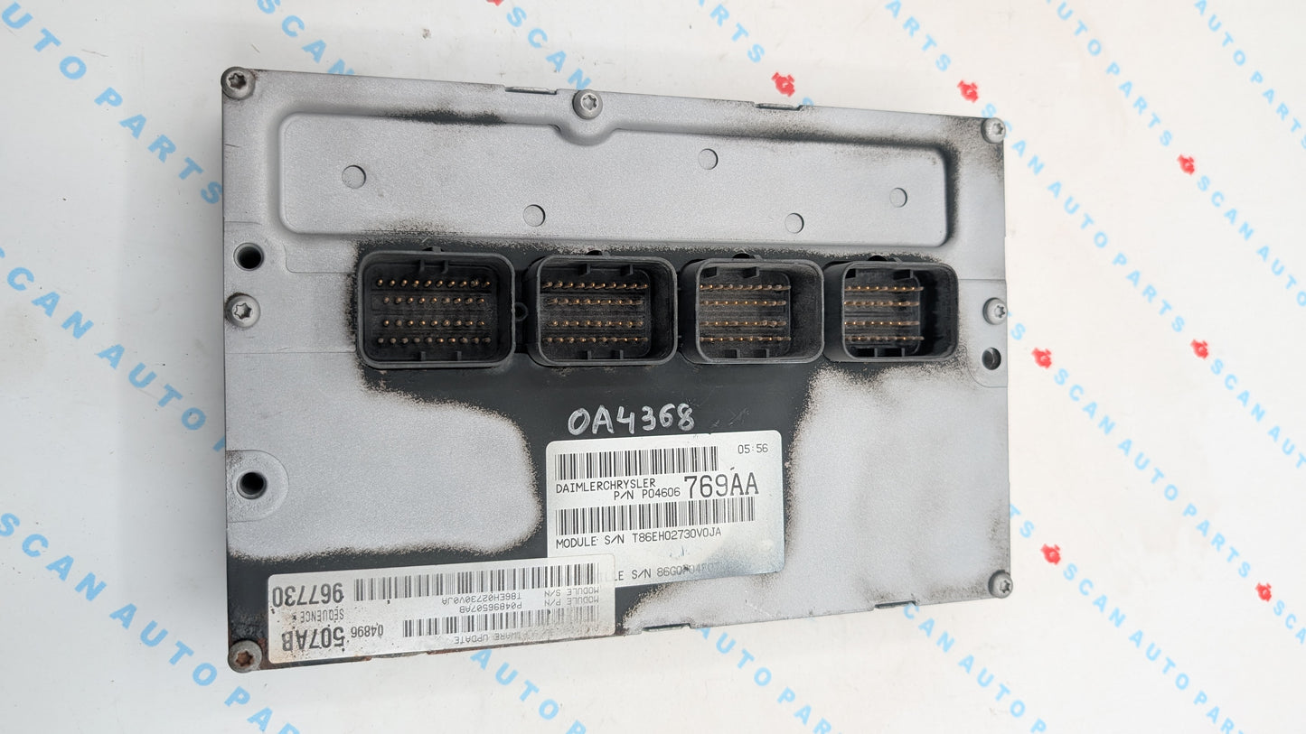 Used 2004 Chrysler CONCORDE Continental  P04606769AA ECU P04896507AB