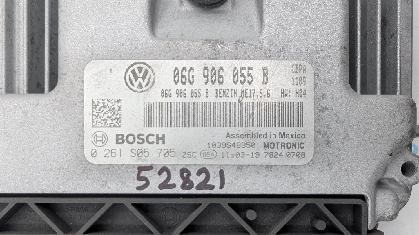 Used 2011 Volkswagen Jetta Bosch ME17.5.6 / 06G906055B ECU 0261S05705
