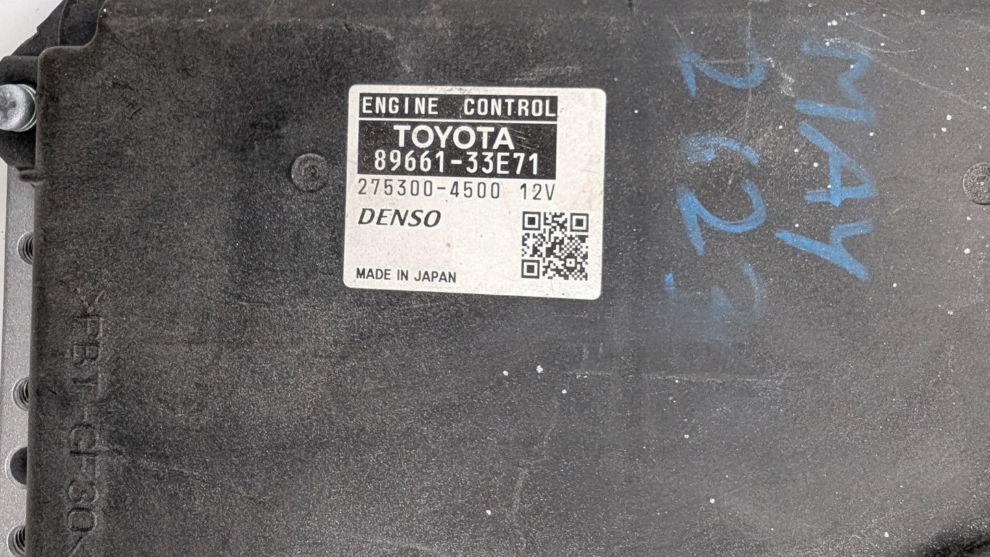 Used 2008 LEXUS ES350 DENSO 89661-33E71 ECU 275300-4500