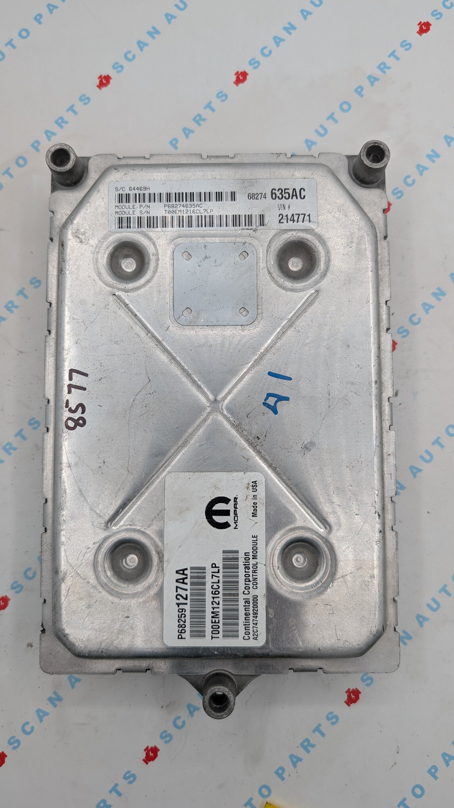Used 2016 Dodge Journey Continental  P68259127AA ECU P68274635AC