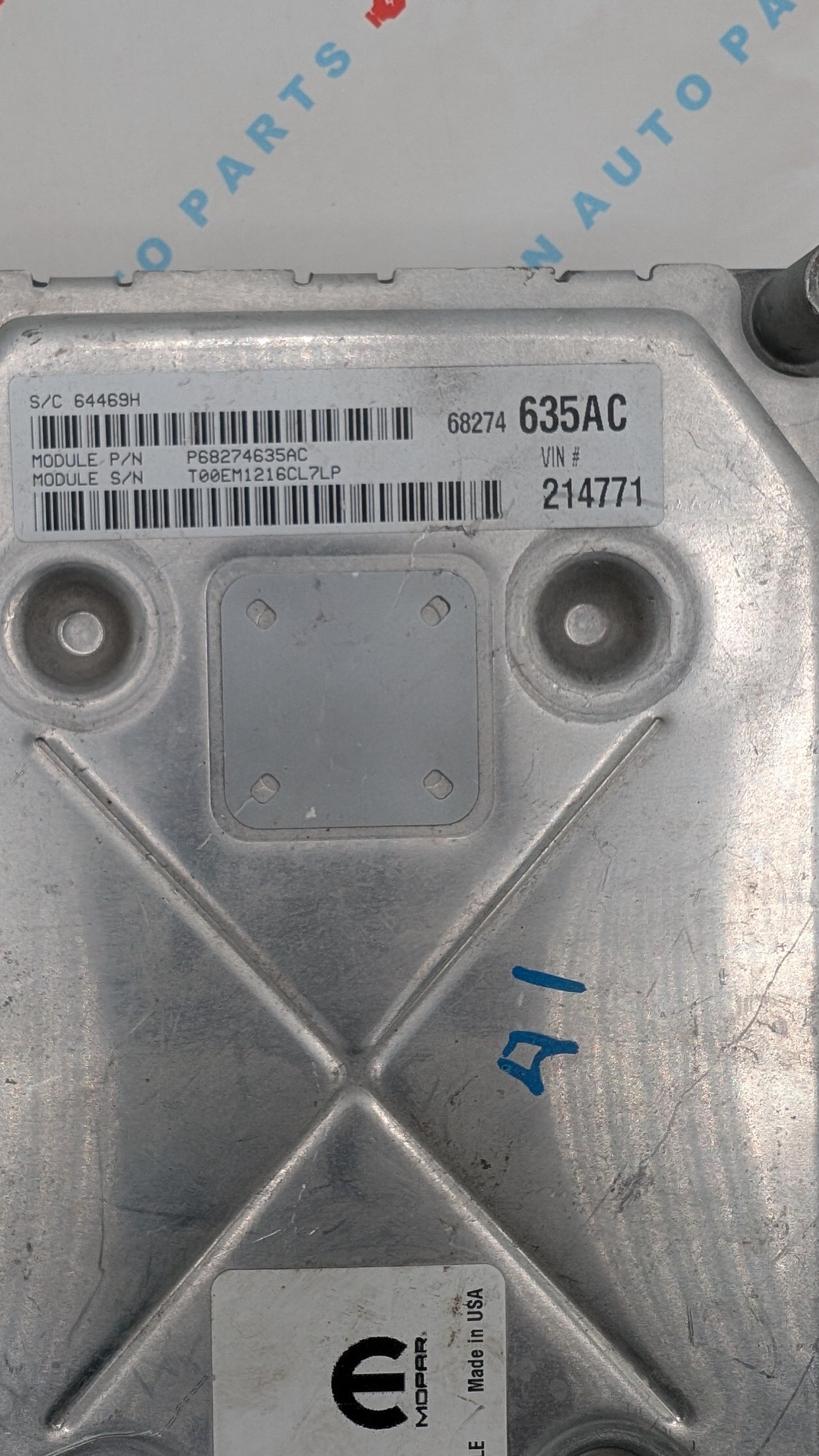 Used 2016 Dodge Journey Continental  P68259127AA ECU P68274635AC