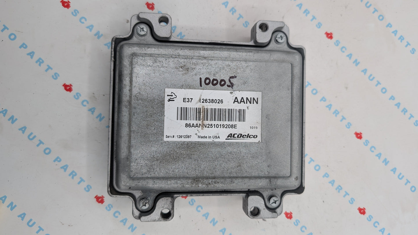 Used 2019 Chevrolet Malibu ACDelco E37 12638026 ECU 12612397