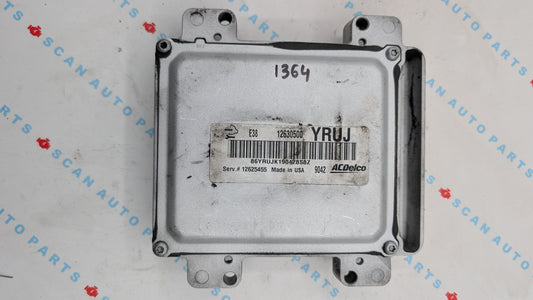 Used 2009 Chevrolet Silverado 1500 ACDelco E38 12630500 ECU 12625455