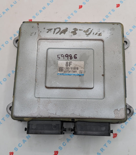 Used 2005 Mazda 3 Mitsubishi L3S318881B ECU E6T54174H1