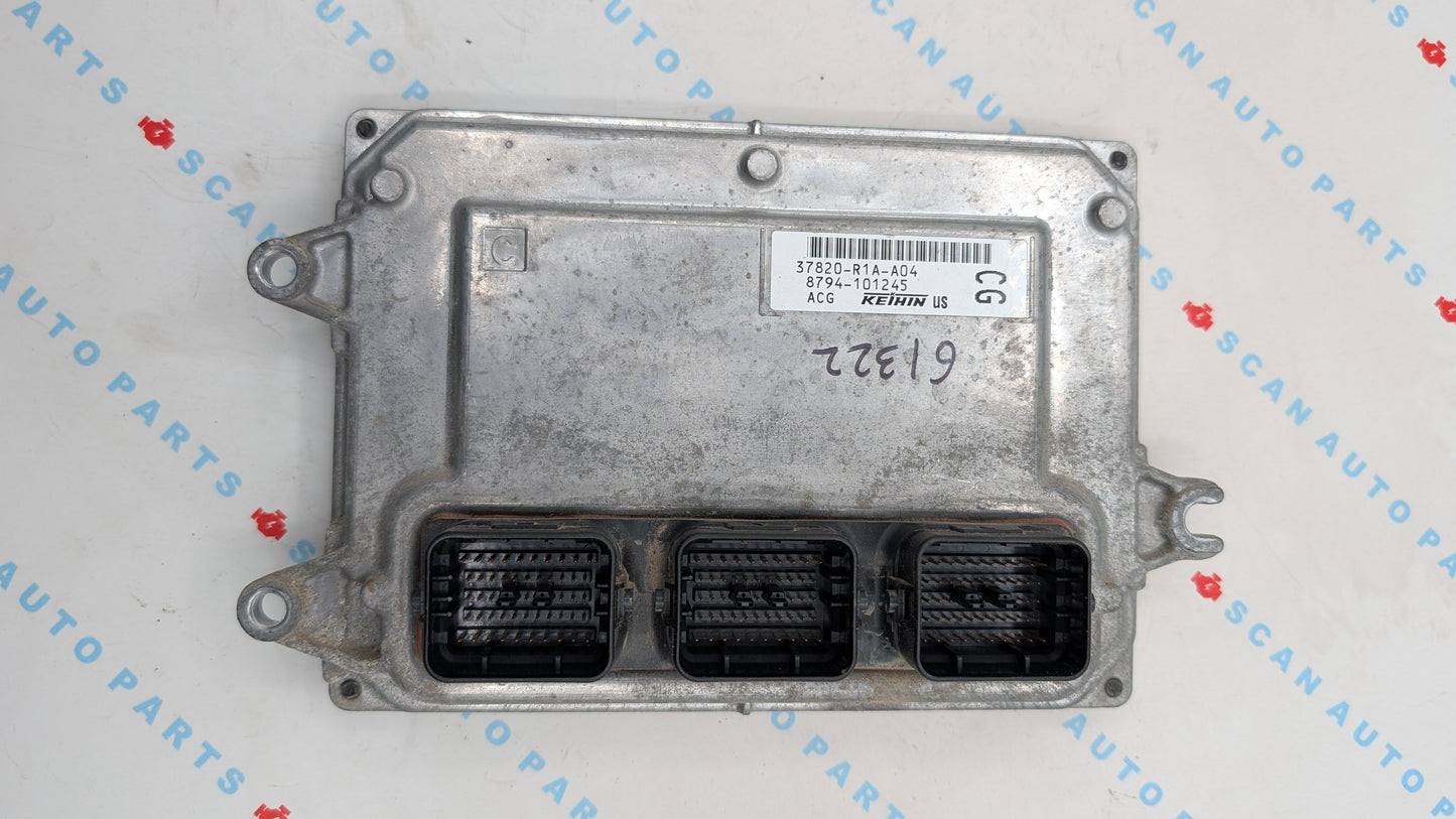 Used 2012 Honda Civic KEIHIN 37820R1AA04 ECU 37820-R1A-A04